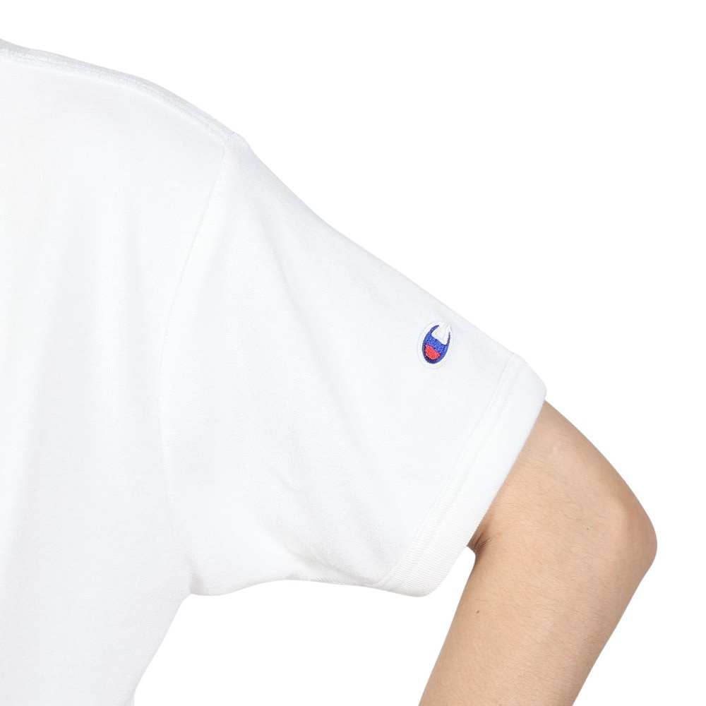 チャンピオン-ヘリテイジ（CHAMPION-HERITAGE）（メンズ）半袖Tシャツ メンズ 白 ワンポイント C3-X359 010