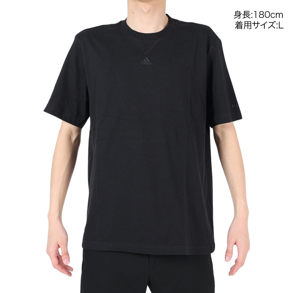 アディダス（adidas）（メンズ）半袖シャツ メンズ ALLSZN ECR84-IC9793 ブラック