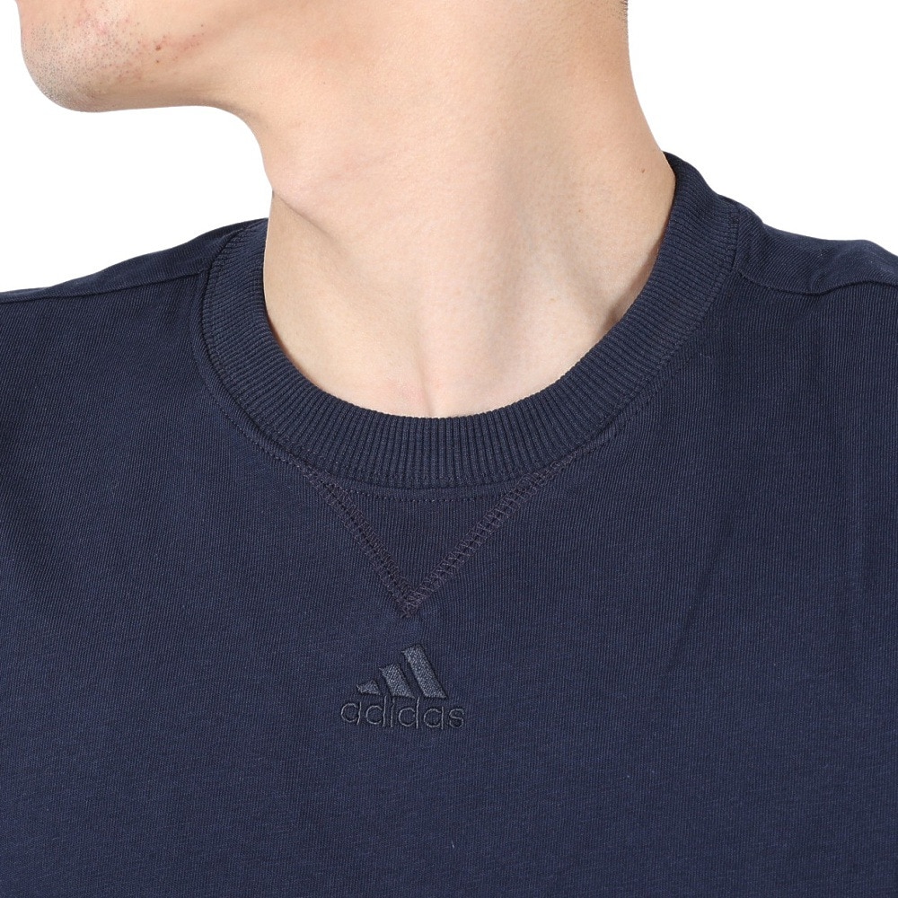 アディダス（adidas）（メンズ）半袖Tシャツ メンズ ALLSZN ECR84-IC9797 ネイビー