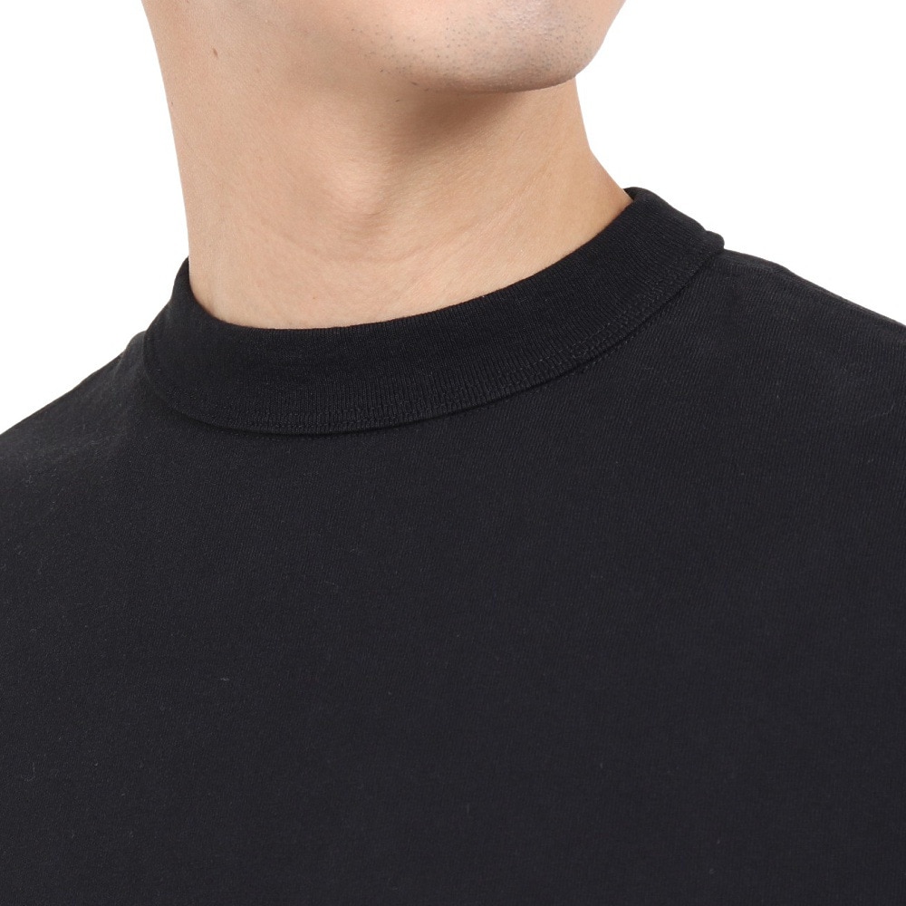 ニューバランス（new balance）（メンズ）半袖Tシャツ メンズ 黒 900 ベーシックTシャツ AMT35008BK
