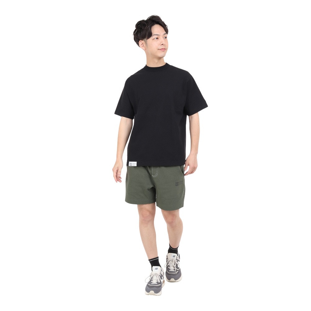 ニューバランス（new balance）（メンズ）半袖Tシャツ メンズ 黒 900 ベーシックTシャツ AMT35008BK