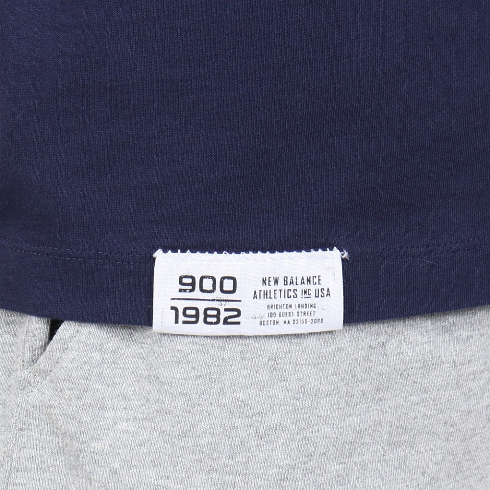 ニューバランス（new balance）（メンズ）半袖Tシャツ メンズ 900 ベーシックTシャツ AMT35008PGM