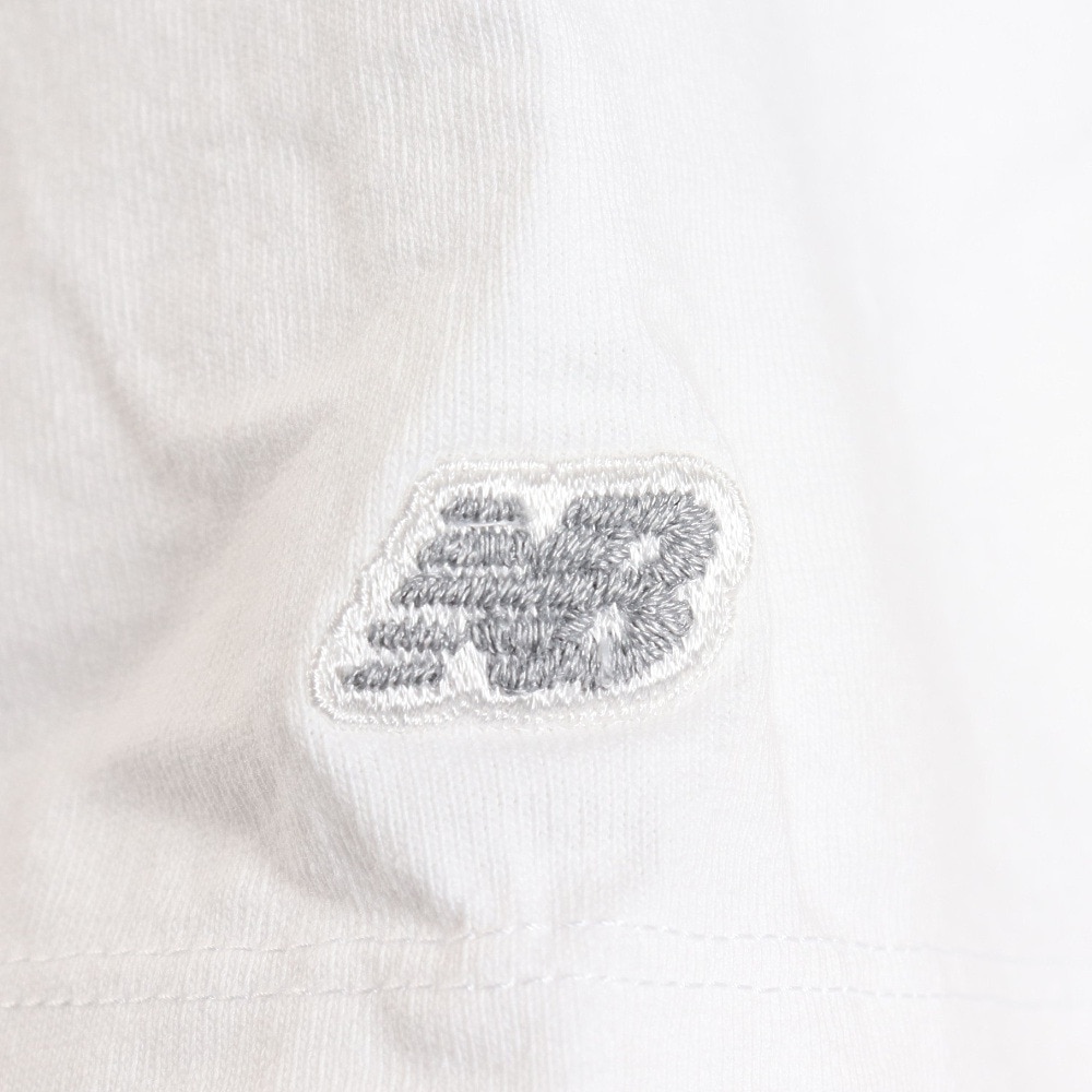 ニューバランス（new balance）（メンズ）半袖 Tシャツ メンズ 白 900  AMT35008WT ヘビーウェイト 肉厚