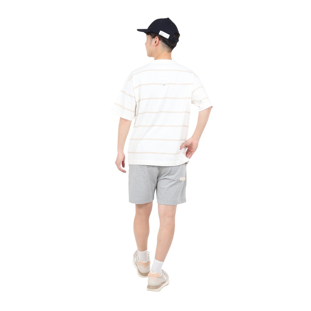 ニューバランス（new balance）（メンズ）半袖Tシャツ メンズ 900 ストライプ AMT35009WM