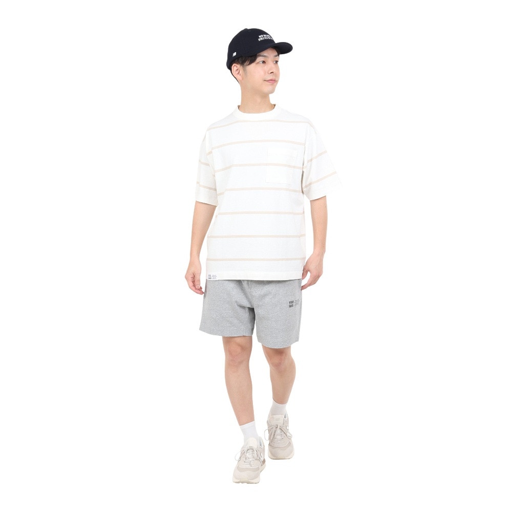 ニューバランス（new balance）（メンズ）半袖Tシャツ メンズ 900 ストライプ AMT35009WM