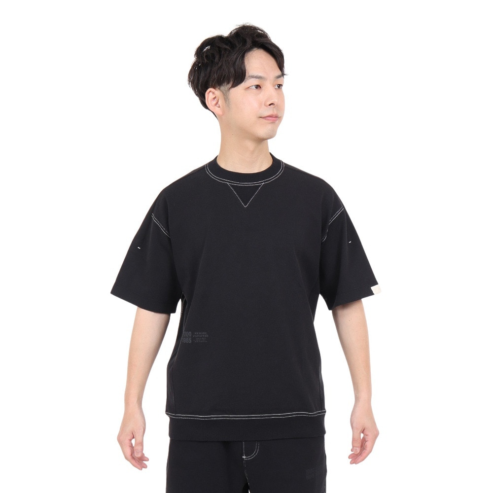 ニューバランス（new balance）（メンズ）半袖Tシャツ メンズ 1000 レギュラーフィット AMT35027BK