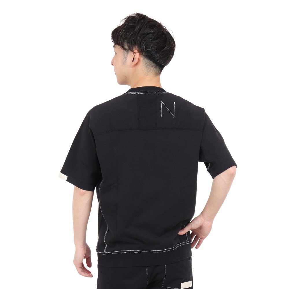 ニューバランス（new balance）（メンズ）半袖Tシャツ メンズ 1000 レギュラーフィット AMT35027BK