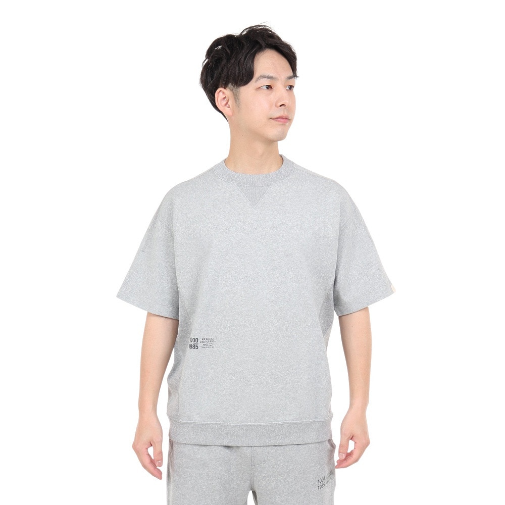 ニューバランス（new balance）（メンズ）半袖Tシャツ メンズ 1000 レギュラーフィット AMT35027HGR