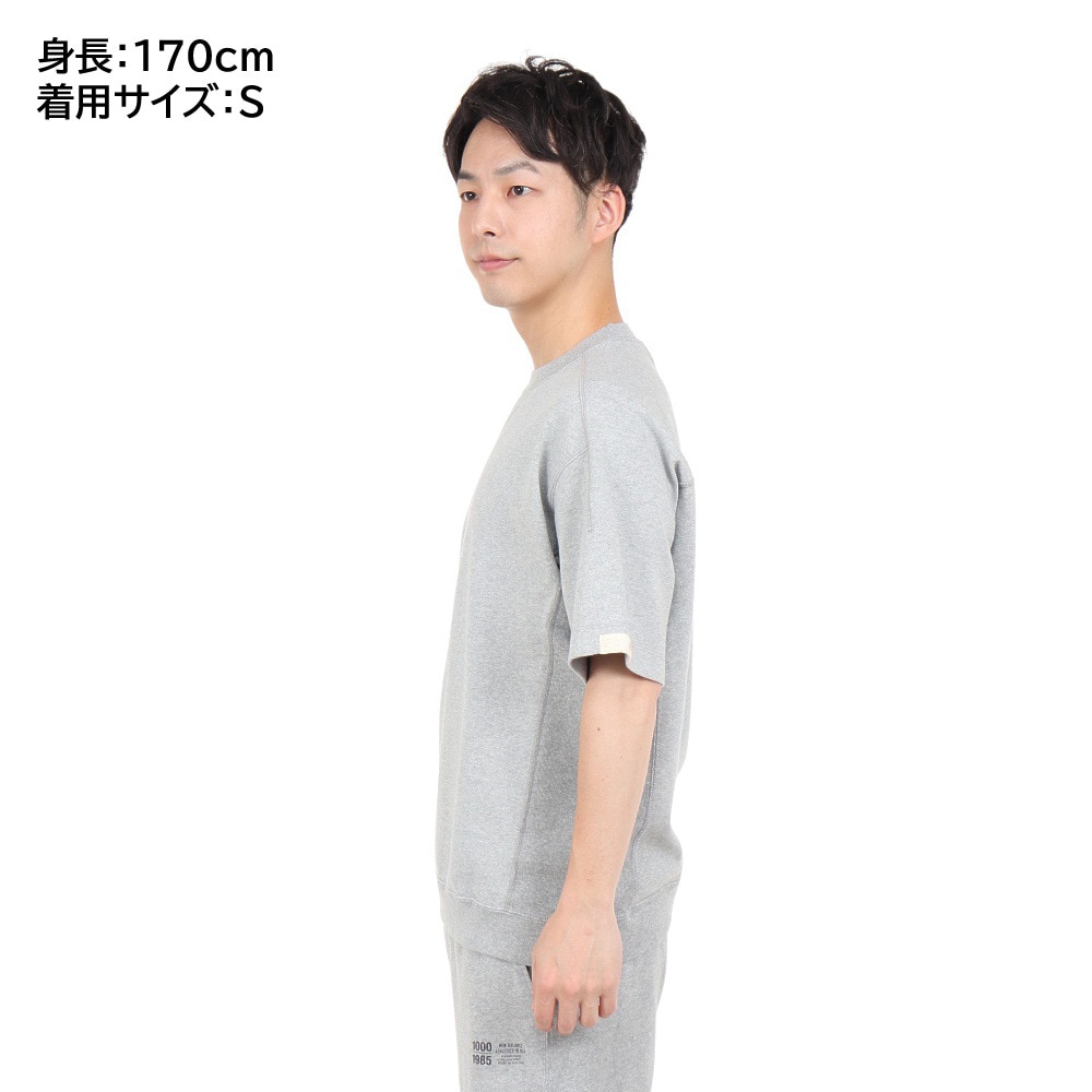 ニューバランス（new balance）（メンズ）半袖Tシャツ メンズ 1000 レギュラーフィット AMT35027HGR