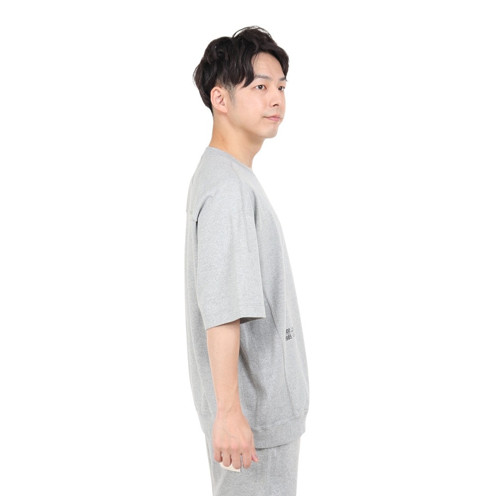 ニューバランス（new balance）（メンズ）半袖Tシャツ メンズ 1000 オーバーサイズフィット AMT35028HGR