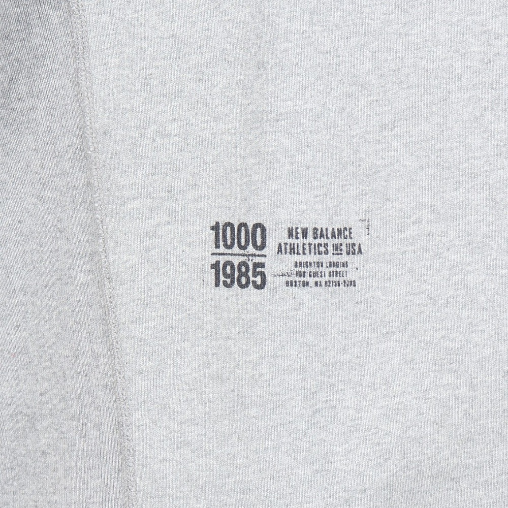 ニューバランス（new balance）（メンズ）半袖Tシャツ メンズ 1000 オーバーサイズフィット AMT35028HGR