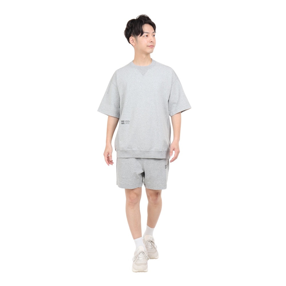 ニューバランス（new balance）（メンズ）半袖Tシャツ メンズ 1000 オーバーサイズフィット AMT35028HGR