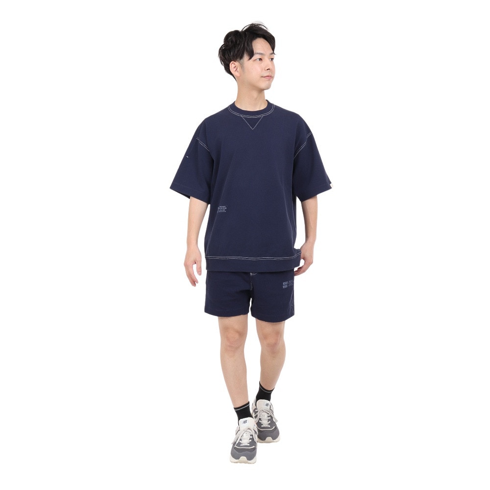 ニューバランス（new balance）（メンズ）半袖Tシャツ メンズ 1000 ショート オーバーサイズフィット AMT35028PGM