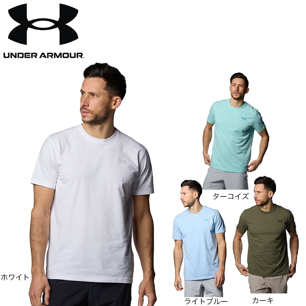アンダーアーマー（UNDER ARMOUR）（メンズ）パフォーマンスコットン 半袖Tシャツ 1384805 100