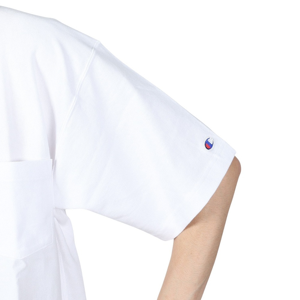 チャンピオン-ヘリテイジ（CHAMPION-HERITAGE）（メンズ、レディース）リバースウィーブ リラックス 半袖ポケットTシャツ C3-Z319 010