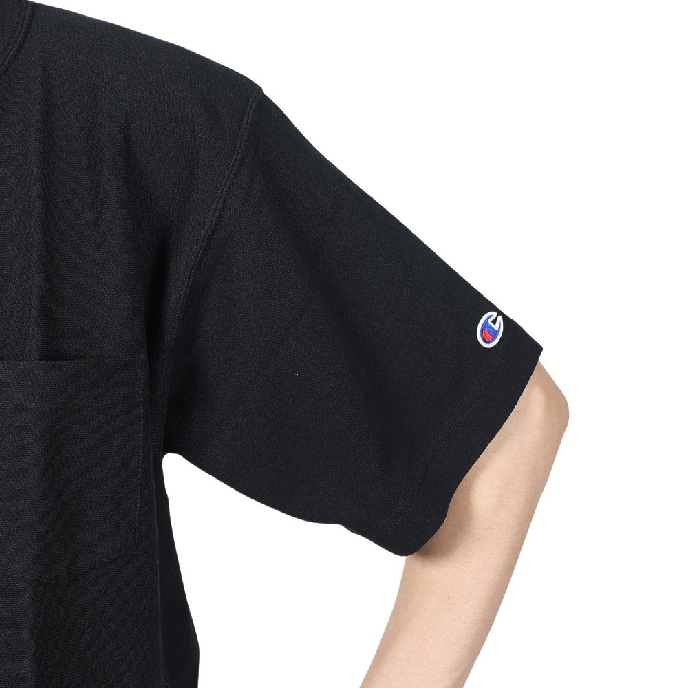チャンピオン-ヘリテイジ（CHAMPION-HERITAGE）（メンズ、レディース）リバースウィーブ リラックス 半袖ポケットTシャツ C3-Z319 090