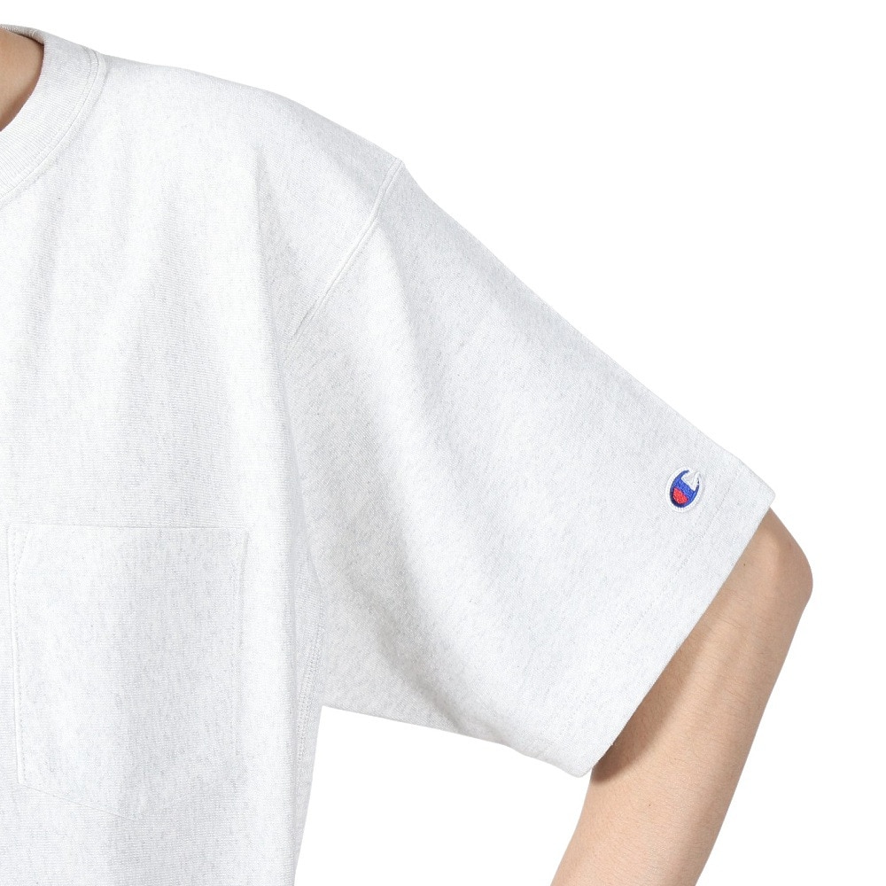 チャンピオン-ヘリテイジ（CHAMPION-HERITAGE）（メンズ、レディース）リバースウィーブ リラックス 半袖ポケットTシャツ C3-Z319 810