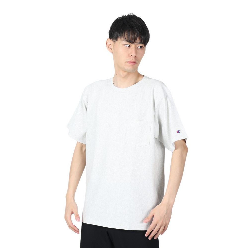 チャンピオン-ヘリテイジ（CHAMPION-HERITAGE）（メンズ、レディース）リバースウィーブ リラックス 半袖ポケットTシャツ C3-Z319 810