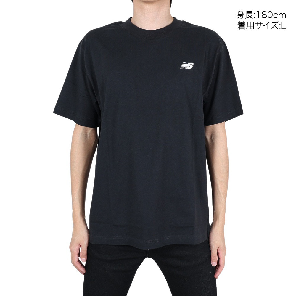 ニューバランス（new balance）（メンズ）スモールロゴ 半袖Tシャツ MT41509BK