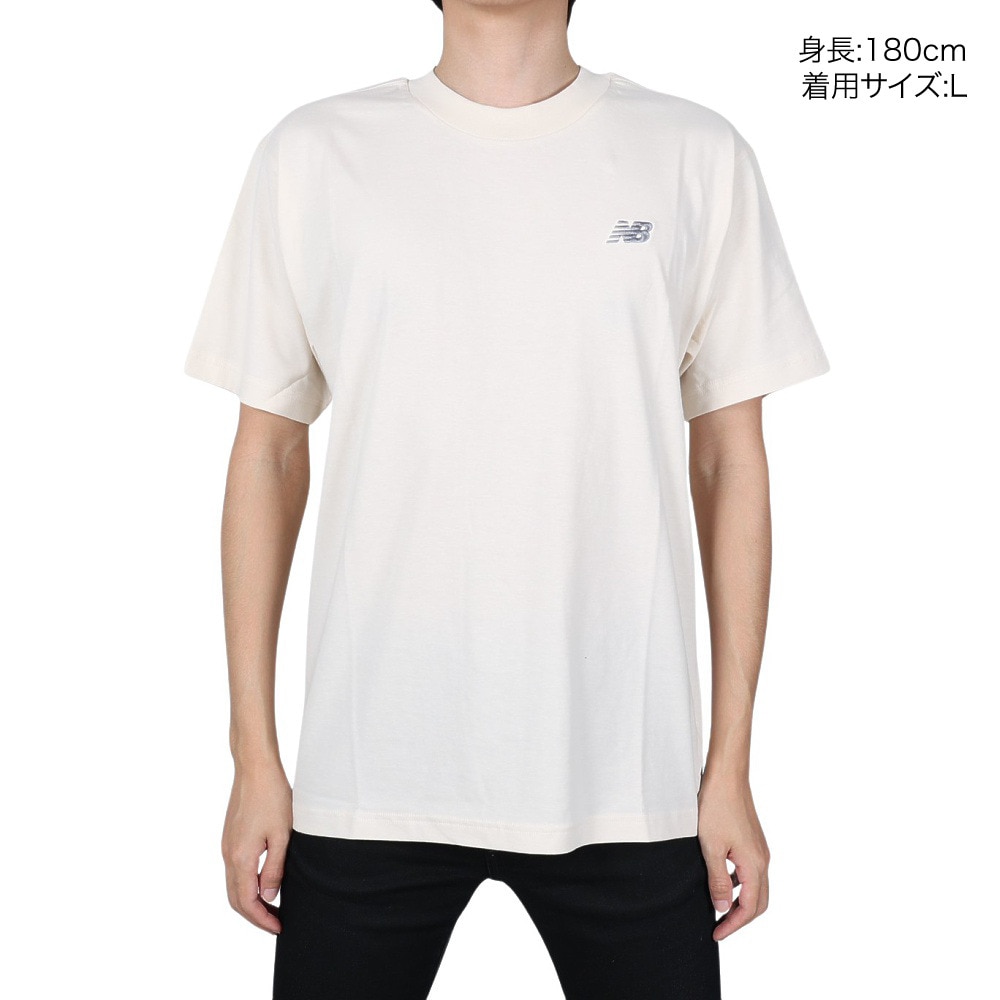 ニューバランス（new balance）（メンズ）スモールロゴ 半袖Tシャツ MT41509LIN