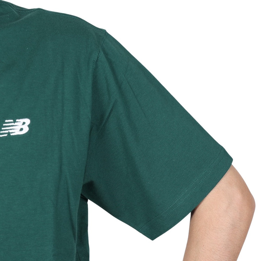 ニューバランス（new balance）（メンズ）スモールロゴ 半袖Tシャツ MT41509NWG