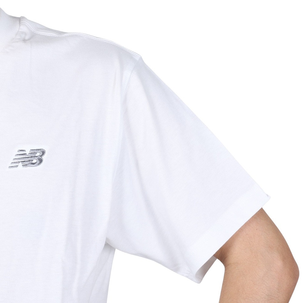 ニューバランス（new balance）（メンズ）スモールロゴ 半袖Tシャツ MT41509WT