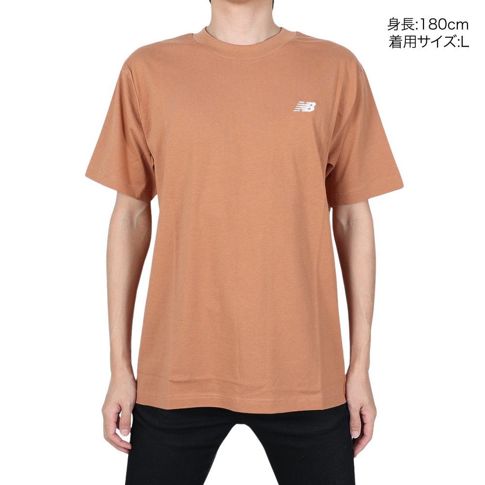 ニューバランス（new balance）（メンズ）スモールロゴ 半袖Tシャツ MT41509WUT