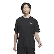 アディダス（adidas）（メンズ）エッセンシャルズ プラス ルーズフィット スモールロゴ 半袖Tシャツ KWE94-JF3910