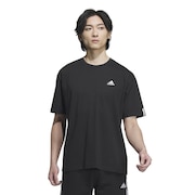 (メンズ)エッセンシャルズ プラス ルーズフィット スモールロゴ 半袖Tシャツ KWE94-JF3910
