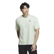 アディダス（adidas）（メンズ）エッセンシャルズプラス ルーズフィット スモールロゴ 半袖Tシャツ KWE94-JF3965