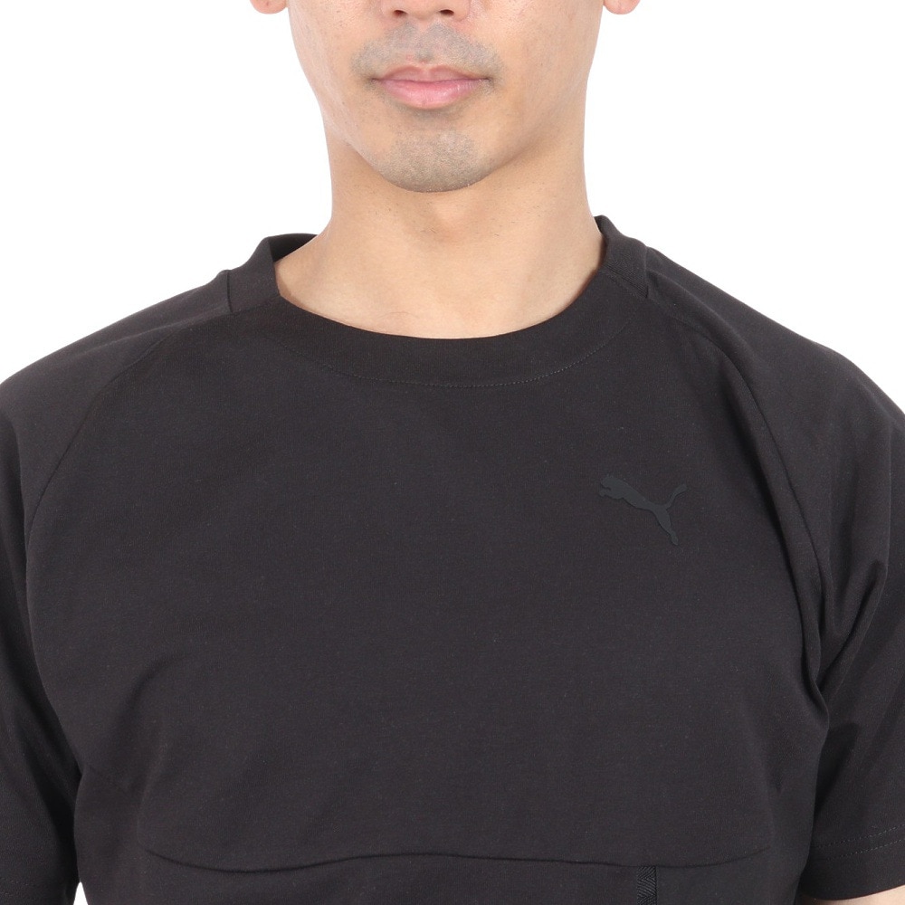 プーマ（PUMA）（メンズ）プーマ テック ポケット Tシャツ 626155 01 BLK