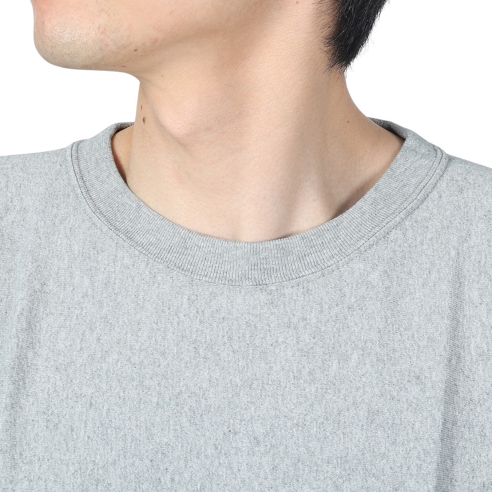 チャンピオン-ヘリテイジ（CHAMPION-HERITAGE）（メンズ、レディース）リバースウィーブ リラックス 半袖ポケットTシャツ C3-Z319 070