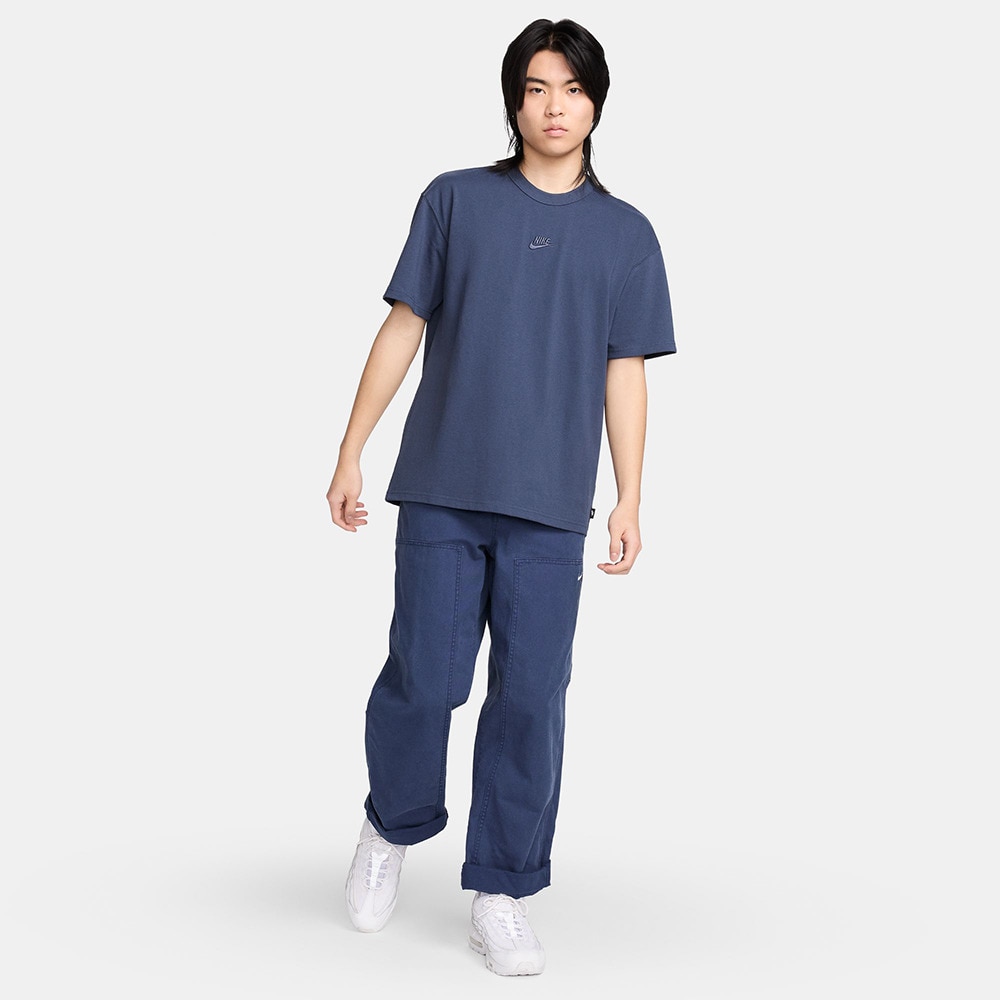 ナイキ（NIKE）（メンズ）Tシャツ 半袖 スポーツウェア プレミアム エッセンシャル 無地 ワンポイントDO7393-437
