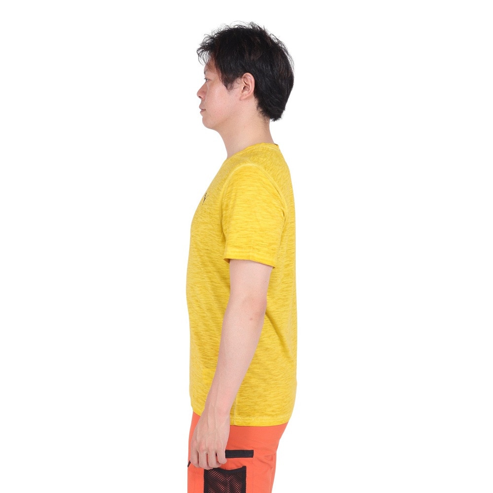 プーマ（PUMA）（メンズ）スタジオ ファンデーション ウォッシュ 半袖Tシャツ 523697 41 YEL