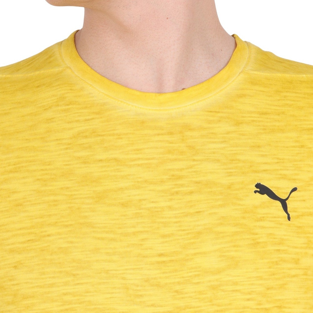 プーマ（PUMA）（メンズ）スタジオ ファンデーション ウォッシュ 半袖Tシャツ 523697 41 YEL