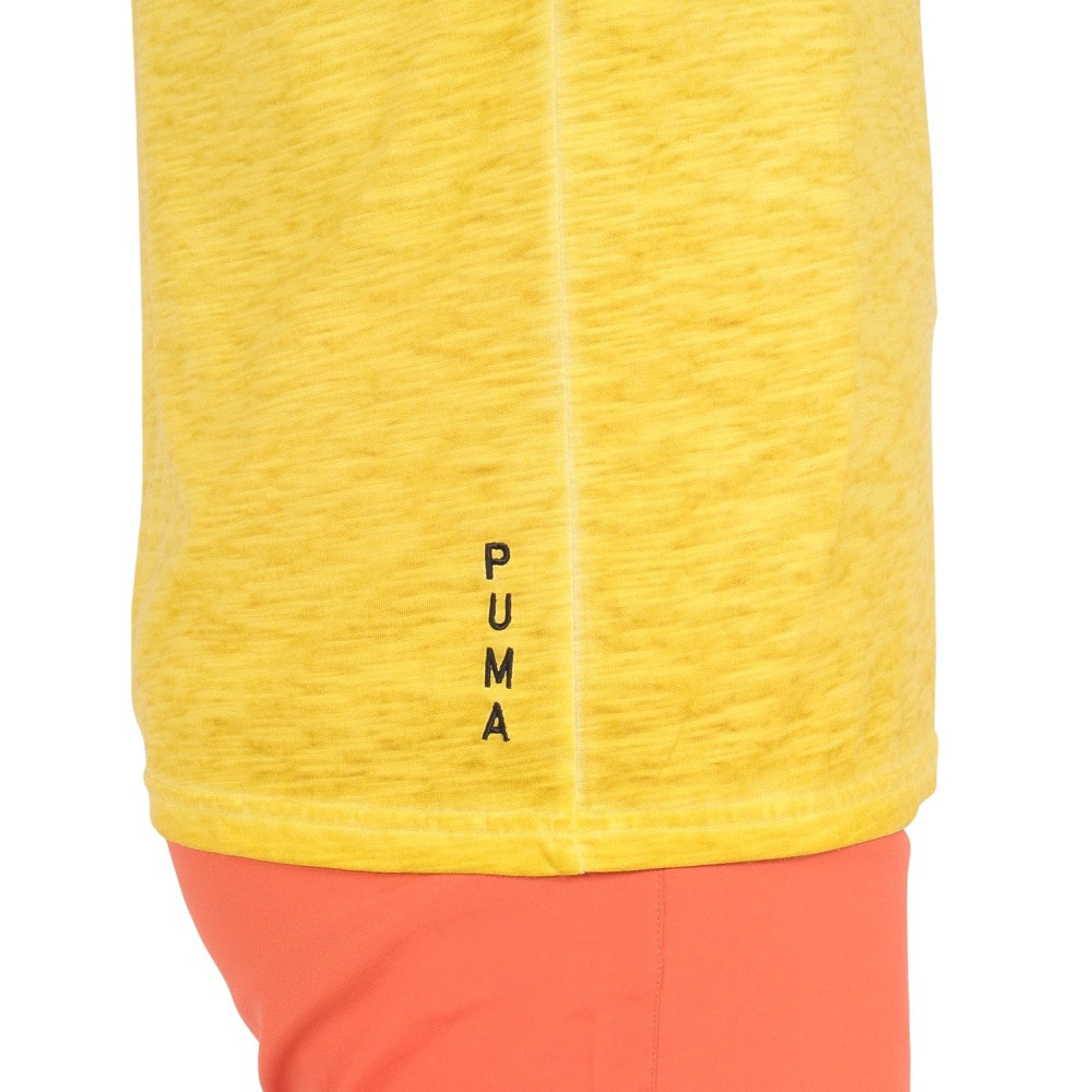 プーマ（PUMA）（メンズ）スタジオ ファンデーション ウォッシュ 半袖Tシャツ 523697 41 YEL