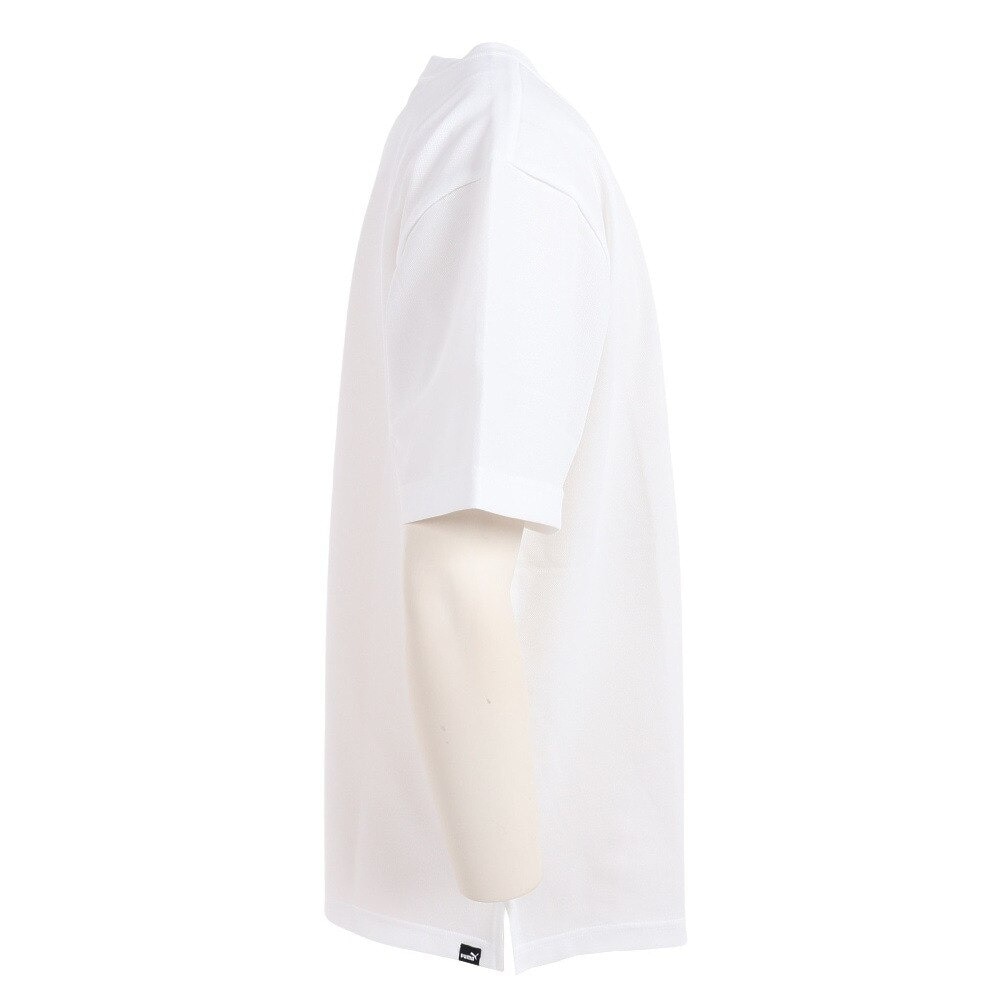 プーマ（PUMA）（メンズ）半袖Tシャツ メンズ PTC ピケ 674899 02 WHT