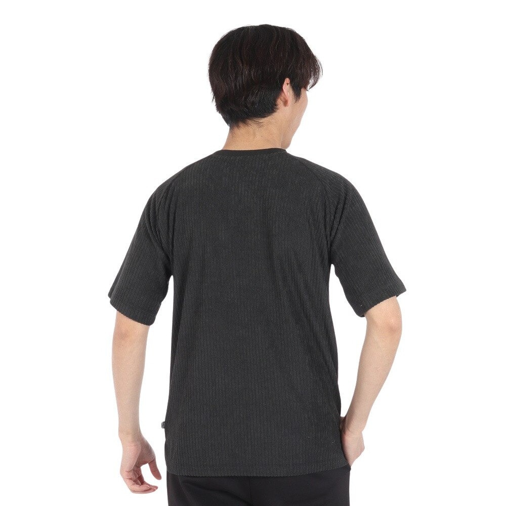 プーマ（PUMA）（メンズ）SUMMER PACK パイルTシャツ 半袖 680677 01 BLK