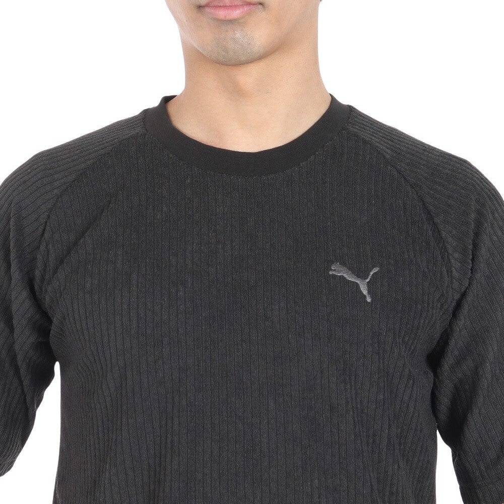 プーマ（PUMA）（メンズ）SUMMER PACK パイルTシャツ 半袖 680677 01 BLK