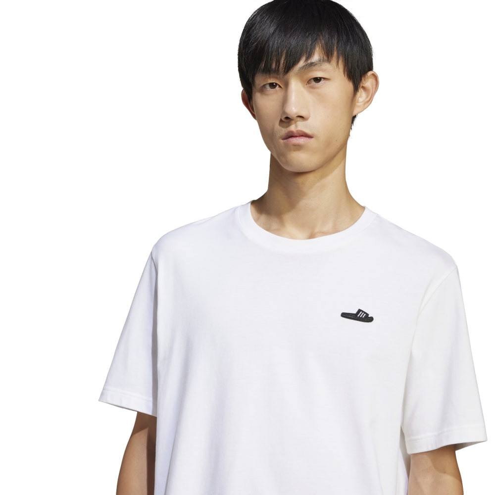 アディダス（adidas）（メンズ）ラウンジ サンダルグラフィック 半袖Tシャツ KPJ77-JJ4002