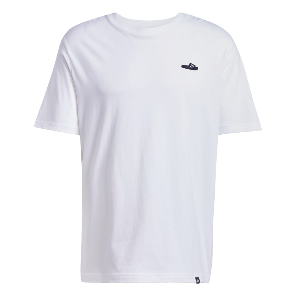 アディダス（adidas）（メンズ）ラウンジ サンダルグラフィック 半袖Tシャツ KPJ77-JJ4002