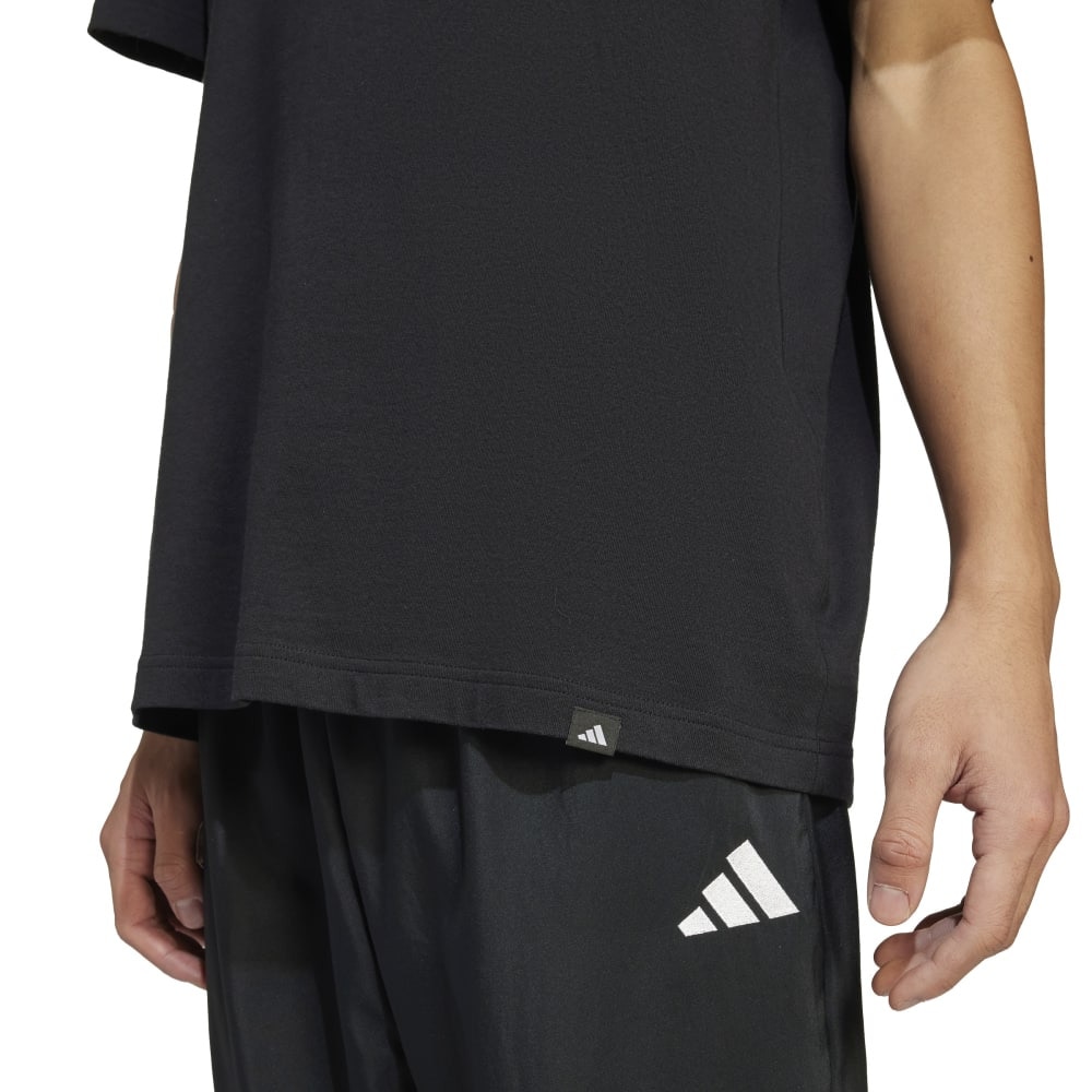 アディダス（adidas）（メンズ）ラウンジ サンダルグラフィック 半袖Tシャツ KPJ77-JJ4003
