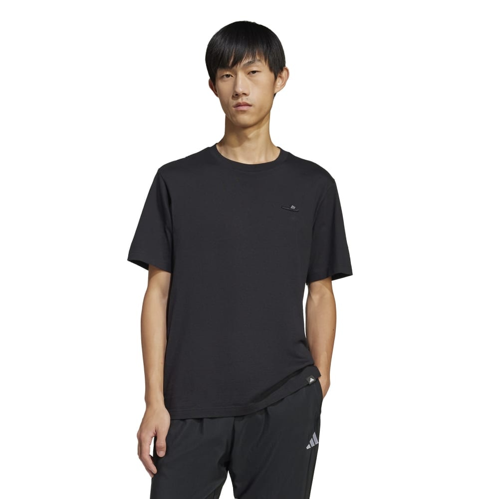 アディダス（adidas）（メンズ）ラウンジ サンダルグラフィック 半袖Tシャツ KPJ77-JJ4003