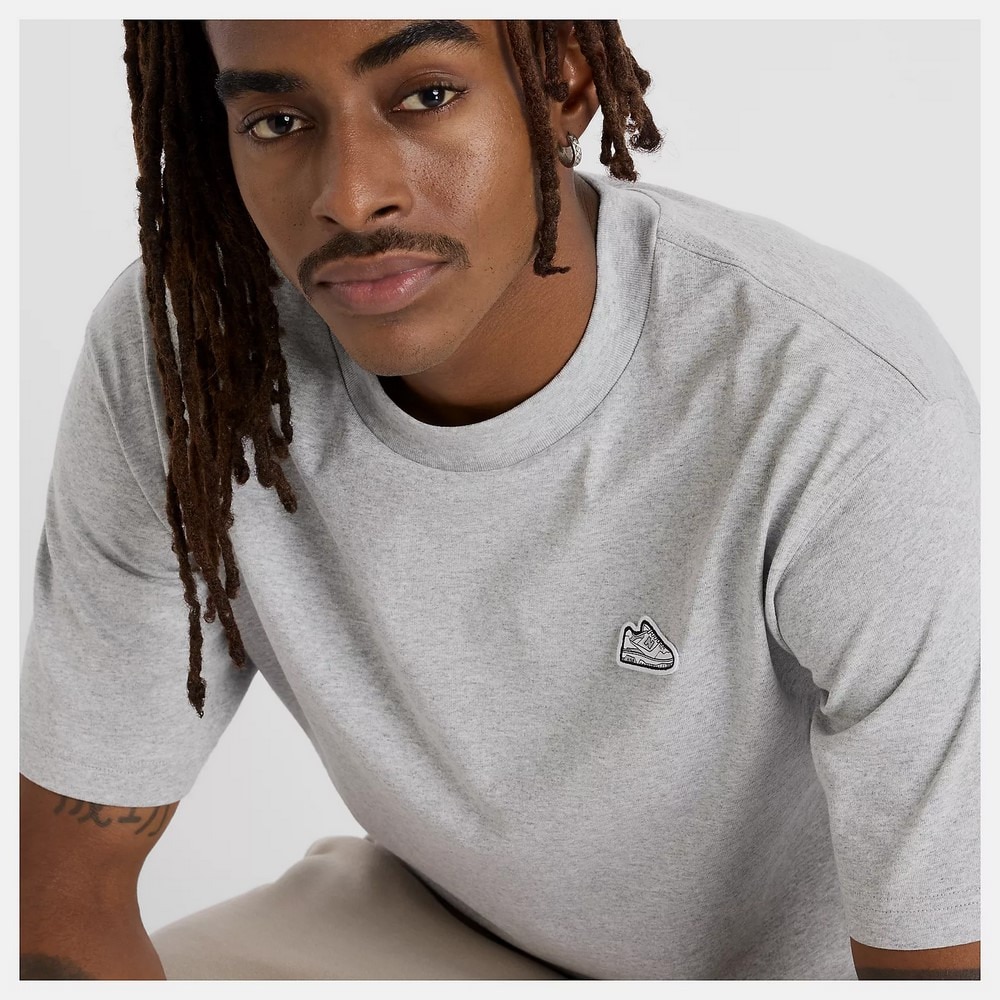 ニューバランス（new balance）（メンズ）Athletics 550 Patch 半袖Tシャツ MT51964AG