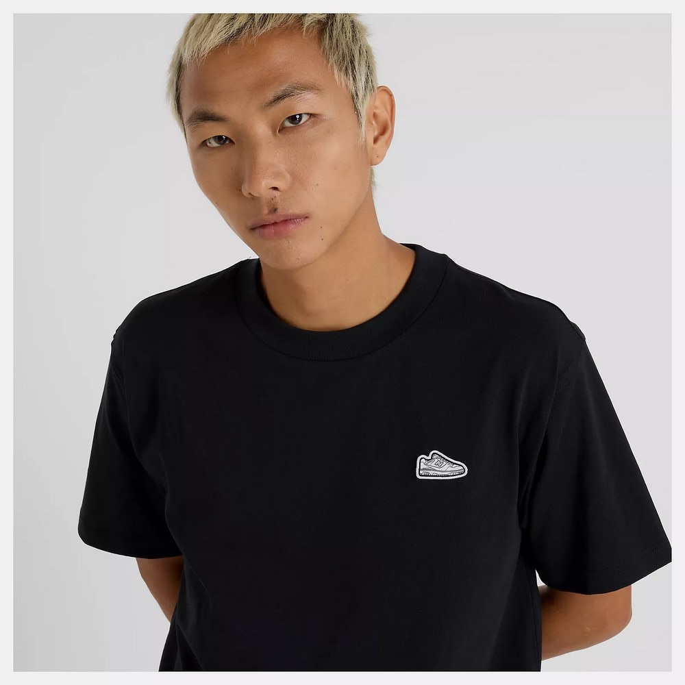 ニューバランス（new balance）（メンズ）Athletics 550 Patch 半袖Tシャツ MT51964BK