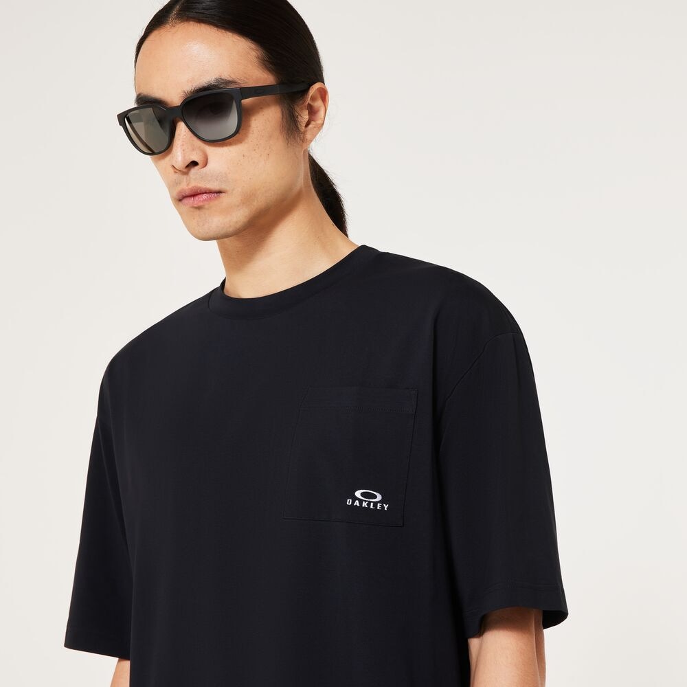オークリー（OAKLEY）（メンズ）ENHANCE COOL コットンTシャツ RELAX FOA407668-02E