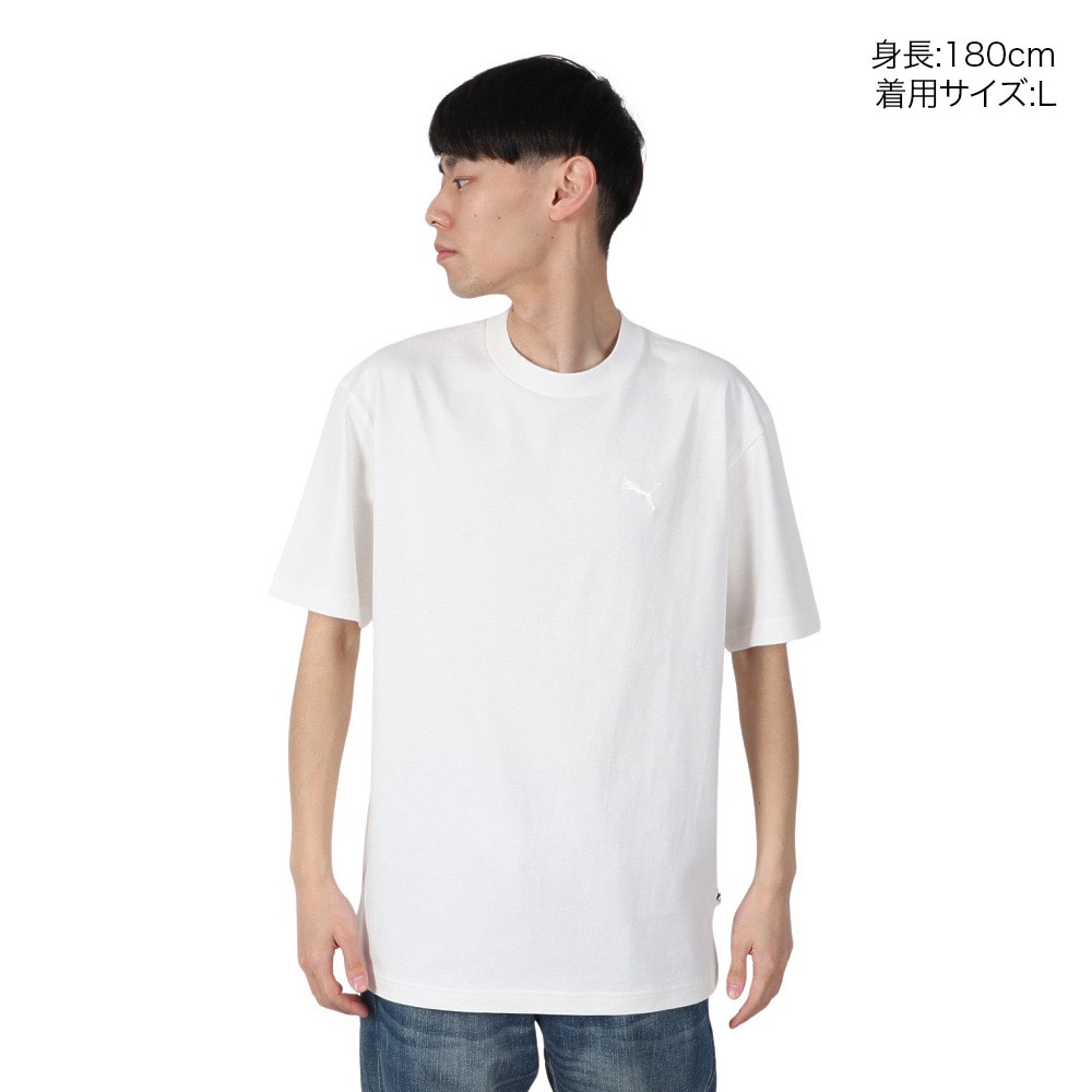 プーマ（PUMA）（メンズ）MWQ HOG 半袖 Tシャツ 633124 02 WHT