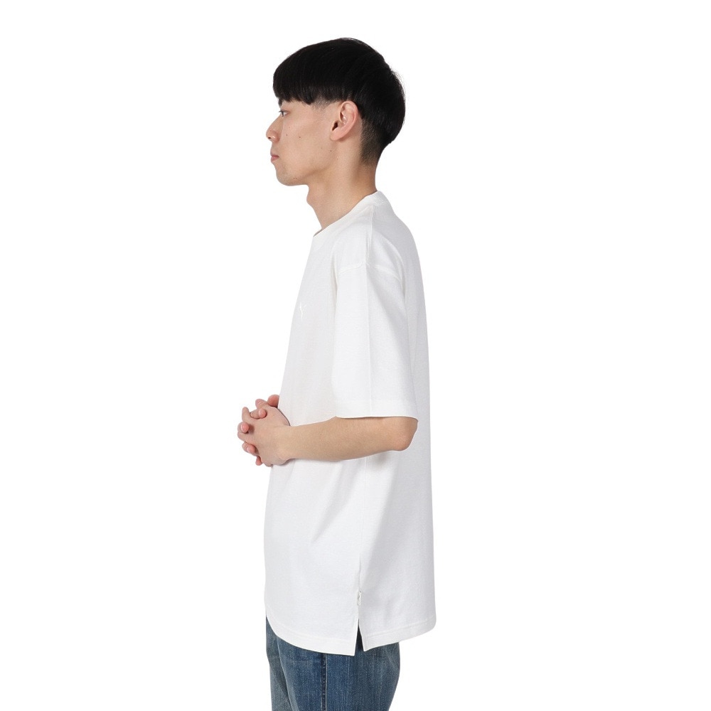 プーマ（PUMA）（メンズ）MWQ HOG 半袖 Tシャツ 633124 02 WHT