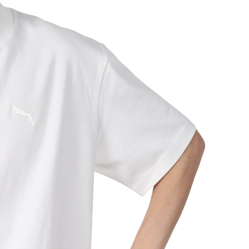 プーマ（PUMA）（メンズ）MWQ HOG 半袖 Tシャツ 633124 02 WHT