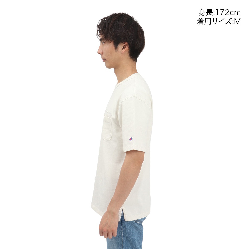 チャンピオン-ヘリテイジ（CHAMPION-HERITAGE）（メンズ）カジュアル ポケット半袖Tシャツ C3-B325 03P